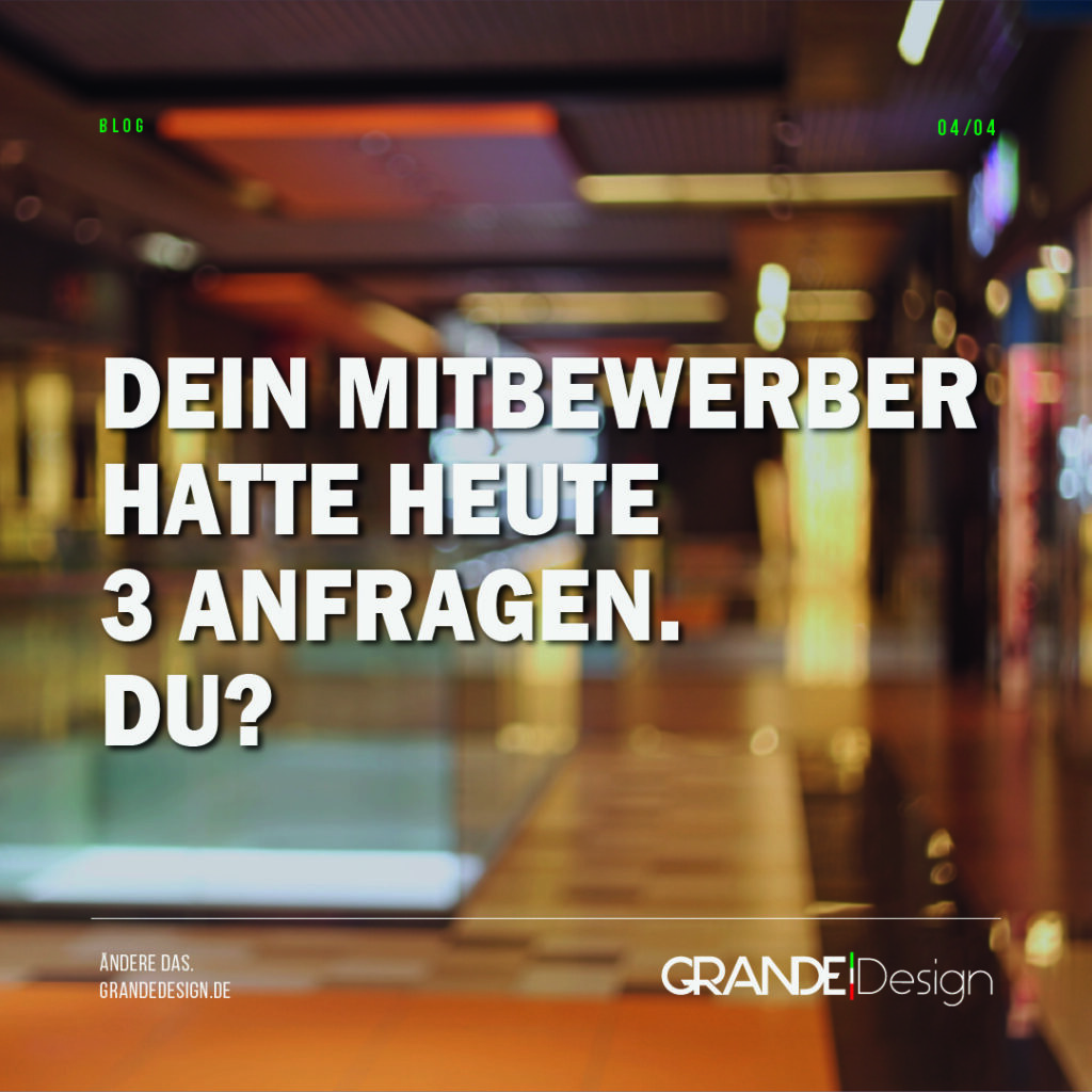 Grande Design Instagram Post 02 – 30 Min. Kostenlos. Kein Pitch.
